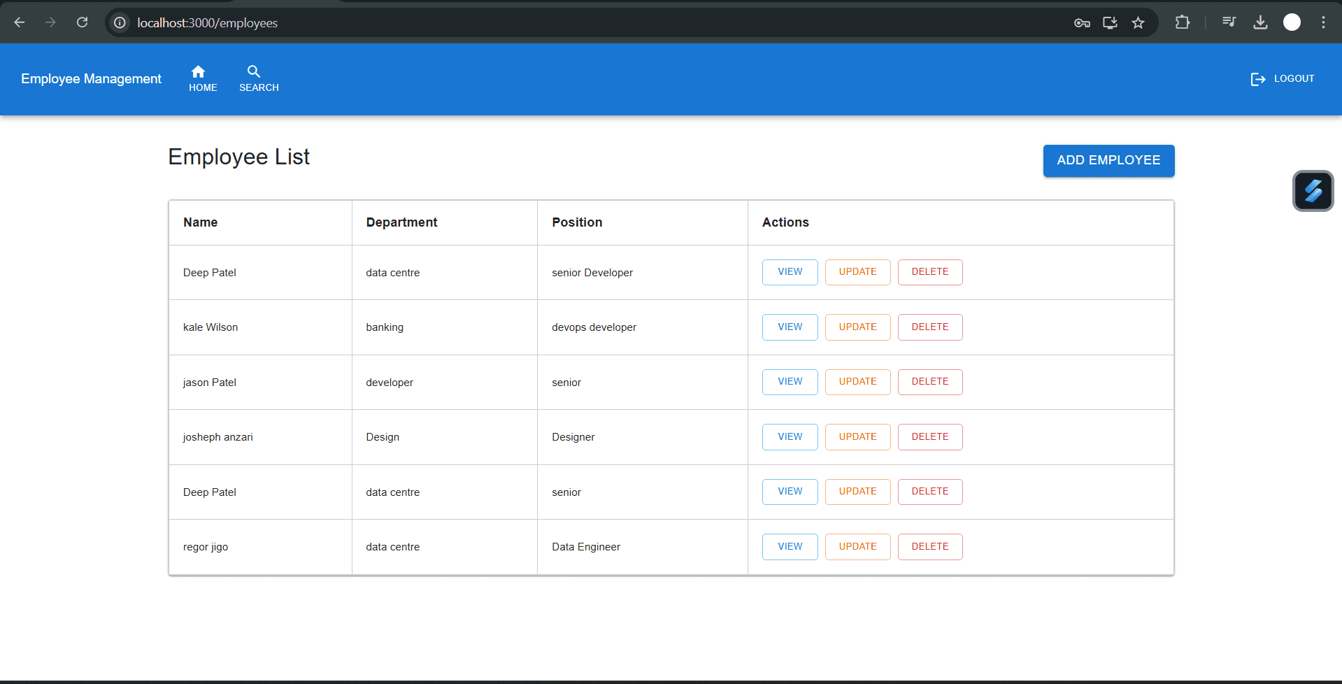 Employee Management System